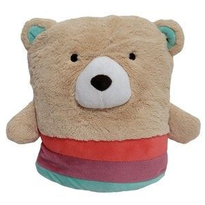 Kids Preferred Rise & Shine Sleepy Stuffs 2 In 1 Bear and Blanket Plush 2019 10"